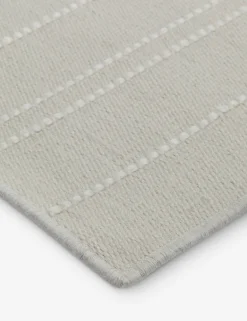 Custom Vellani Flatweave Rug, Ivory