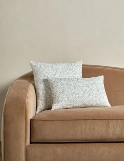 Dainty Leaves Linen Pillow by Rylee + Cru