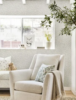 Dainty Leaves Wallpaper by Rylee + Cru
