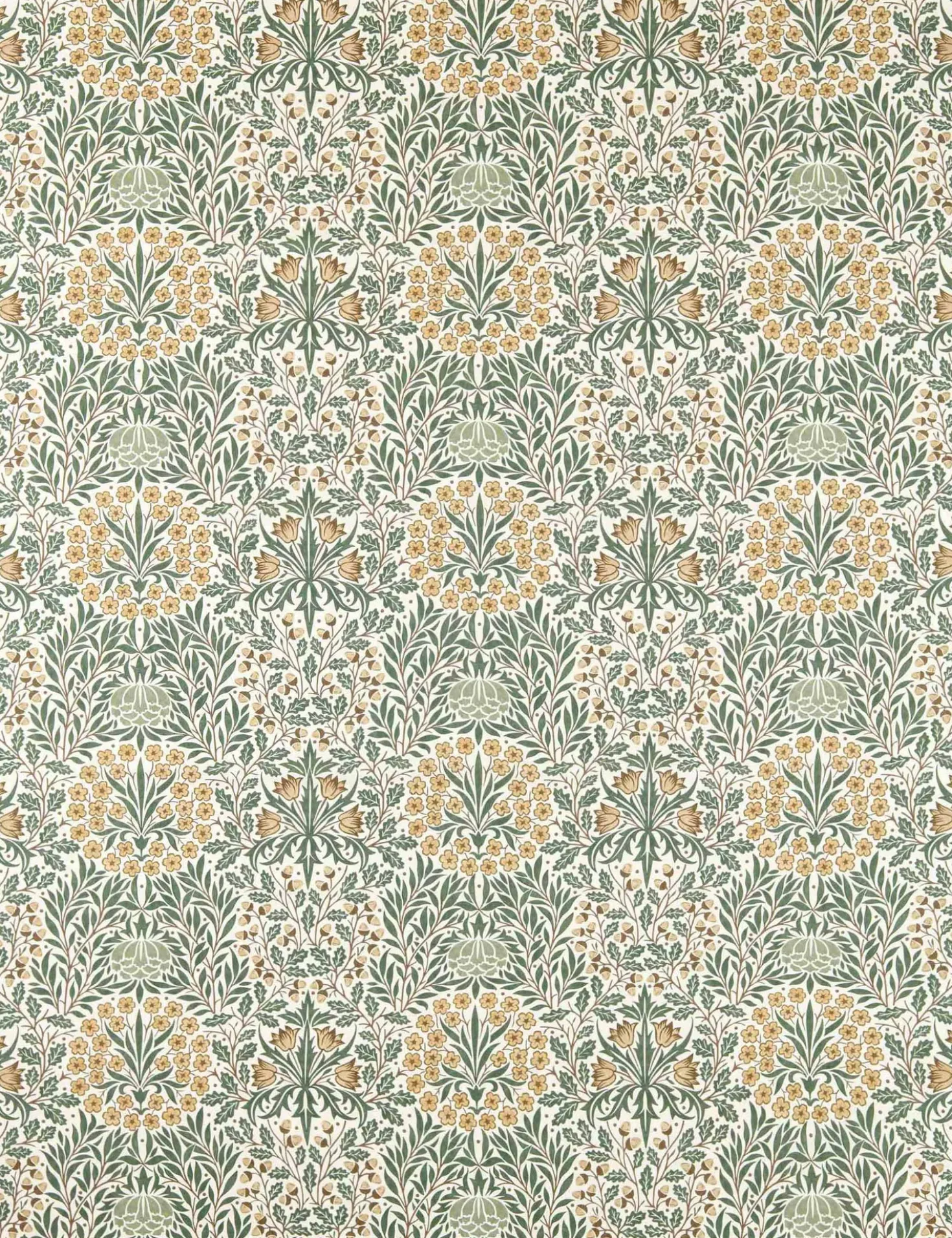 Daisy & Oak Linen Blend Fabric by Morris & Co.