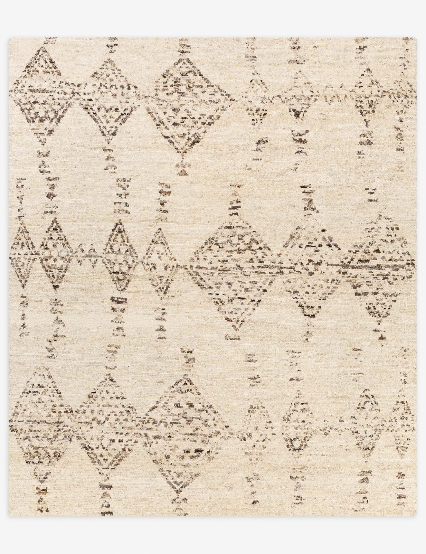 Damica Hand-Knotted Wool Moroccan-Style Rug