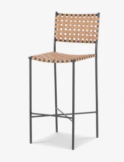 Daniel Leather Bar And Counter Stool