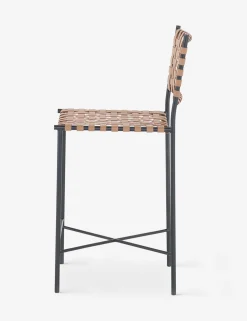 Daniel Leather Bar And Counter Stool