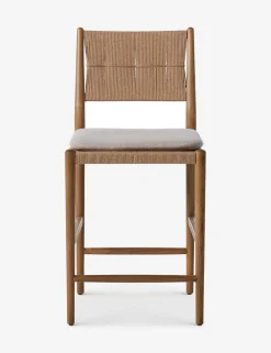 Dara Bar and Counter Stool by Amber Lewis x Four Hands