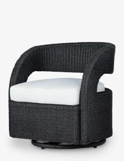Delacroix Indoor / Outdoor Swivel Chair