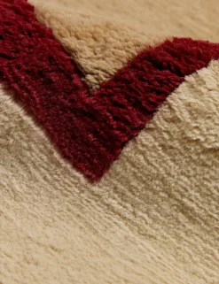Deller Hand-Loomed Wool Rug by Jake Arnold