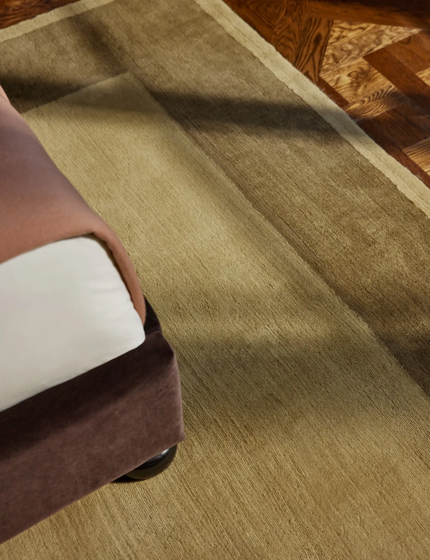 Deller Hand-Loomed Wool Rug by Jake Arnold