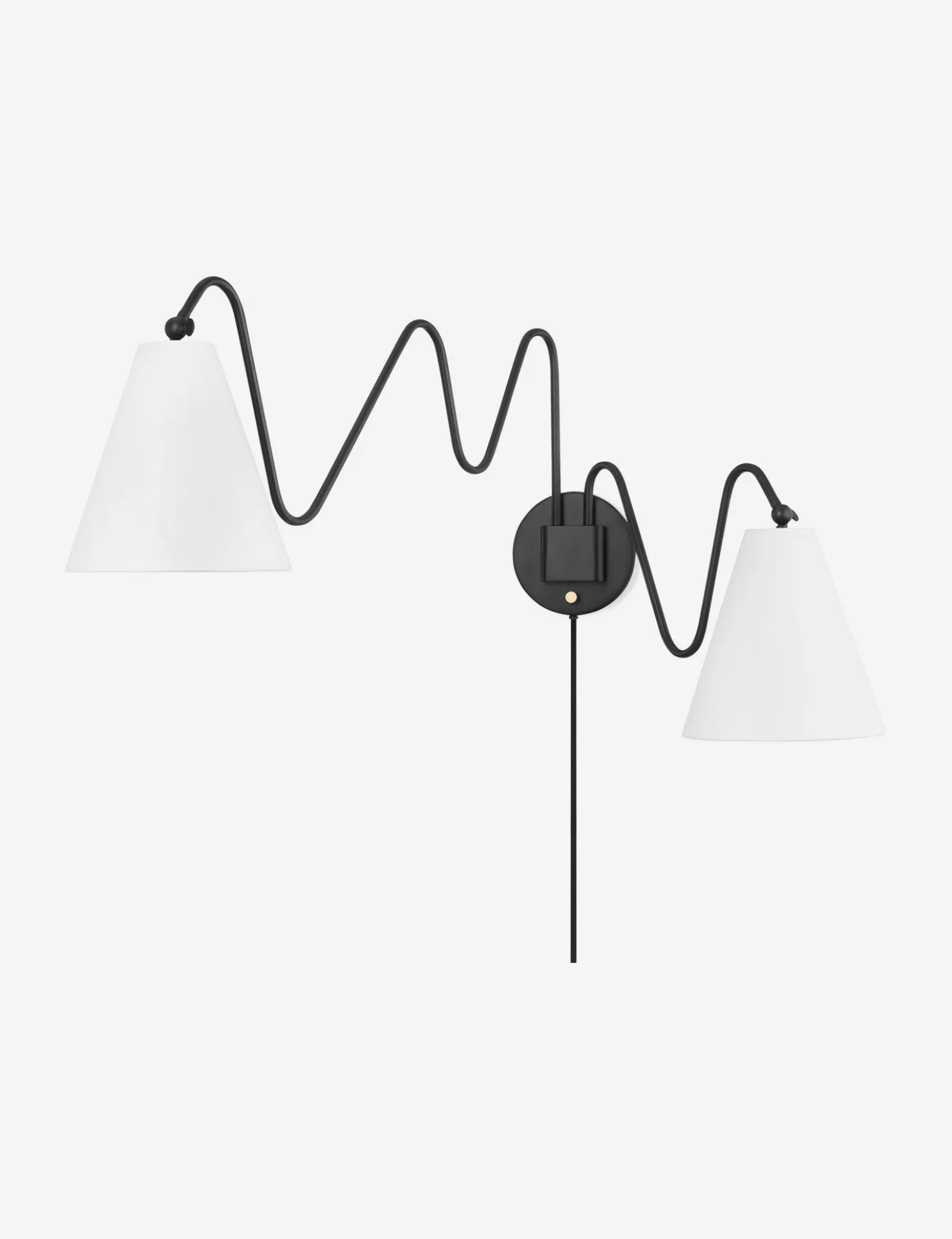 Dellon Double Plug-In Sconce