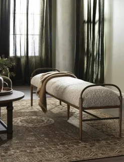 Demi Bench by Amber Lewis x Four Hands