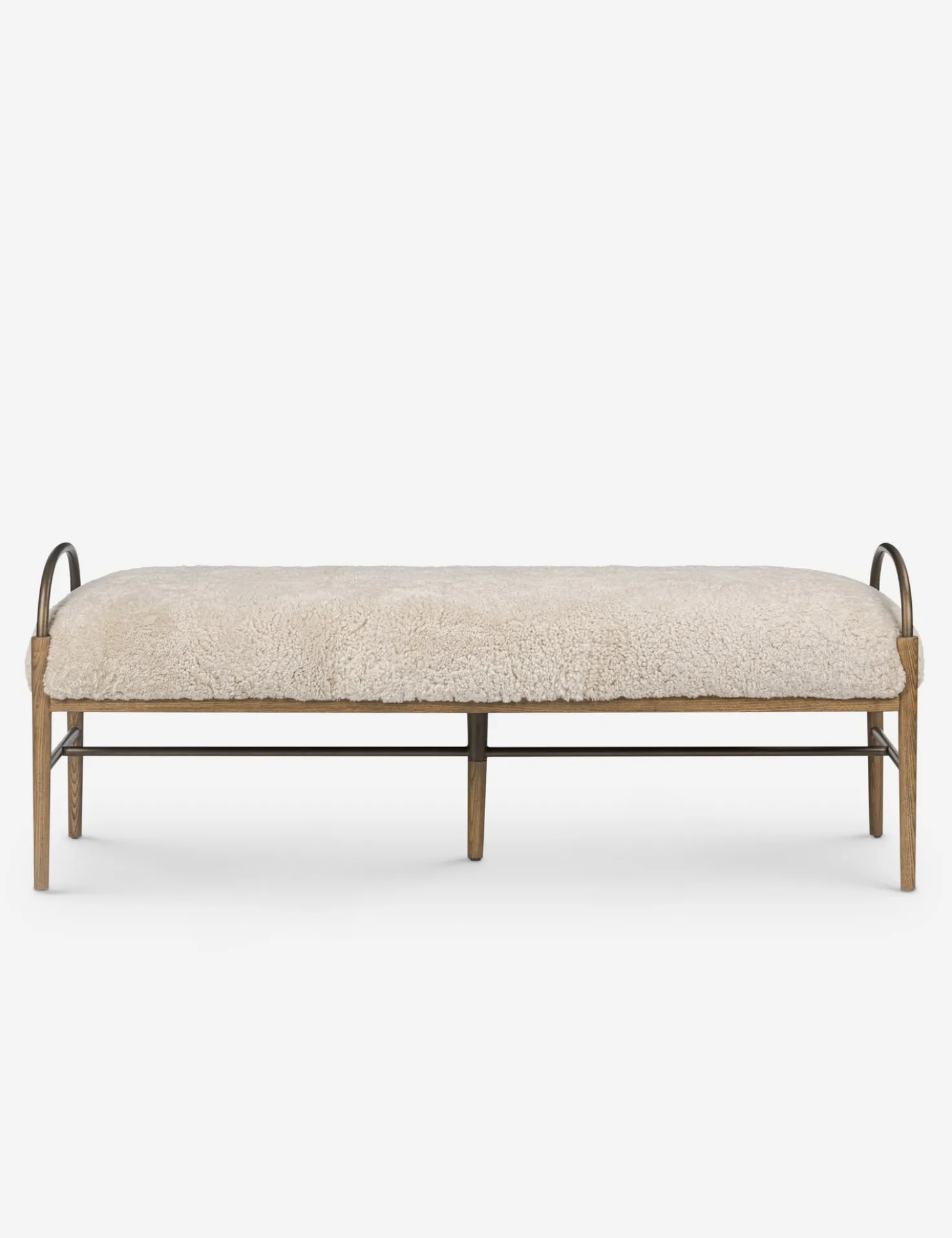 Demi Bench by Amber Lewis x Four Hands