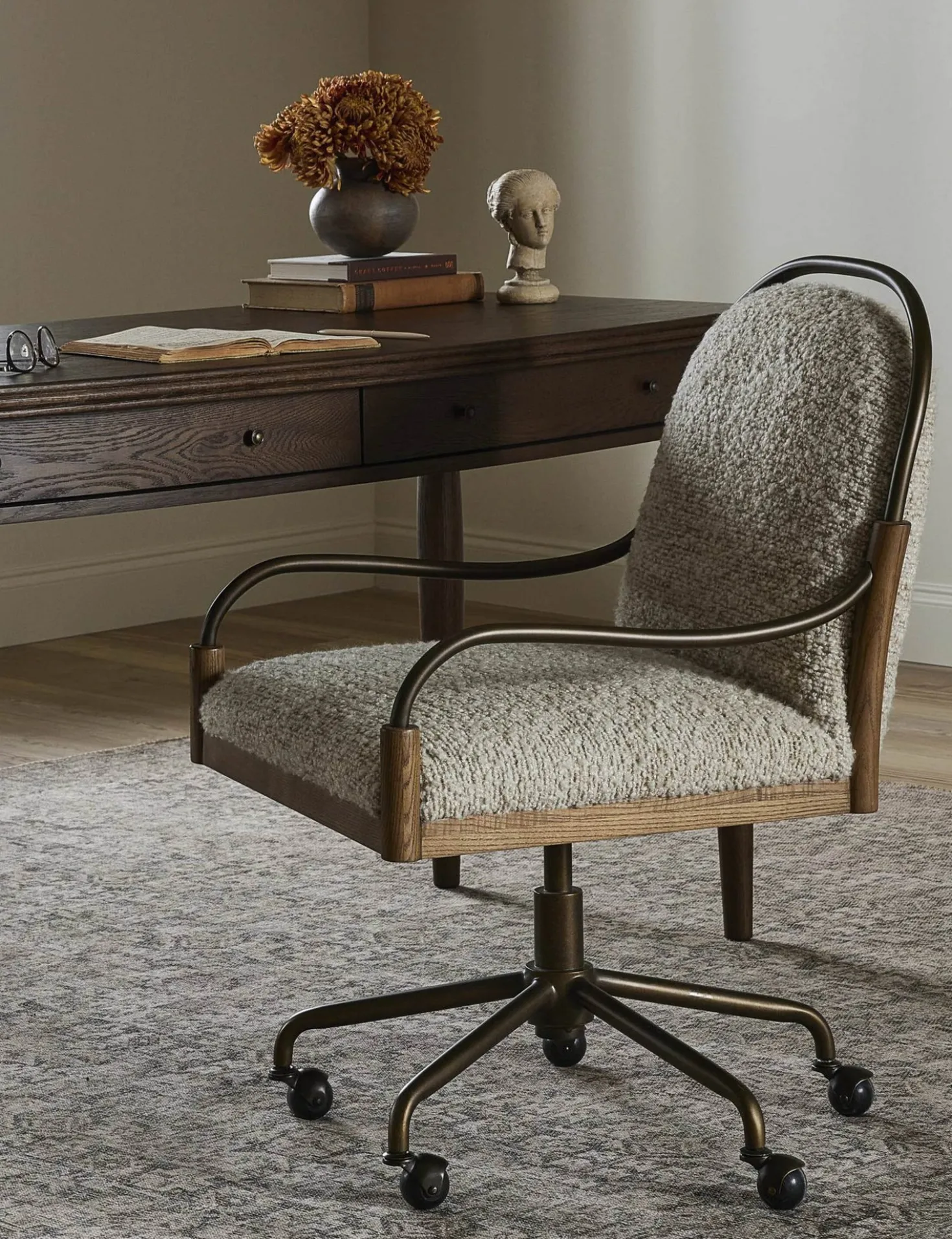 Demi Office Chair by Amber Lewis x Four Hands