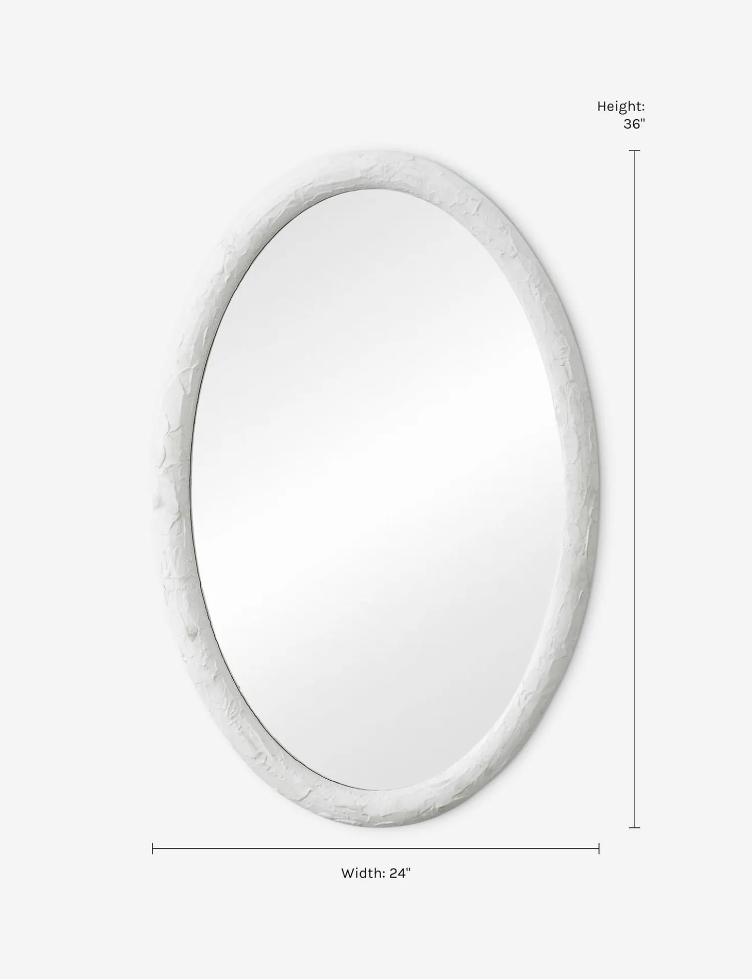 Demna Oval Mirror