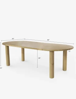 Dever Oval Dining Table