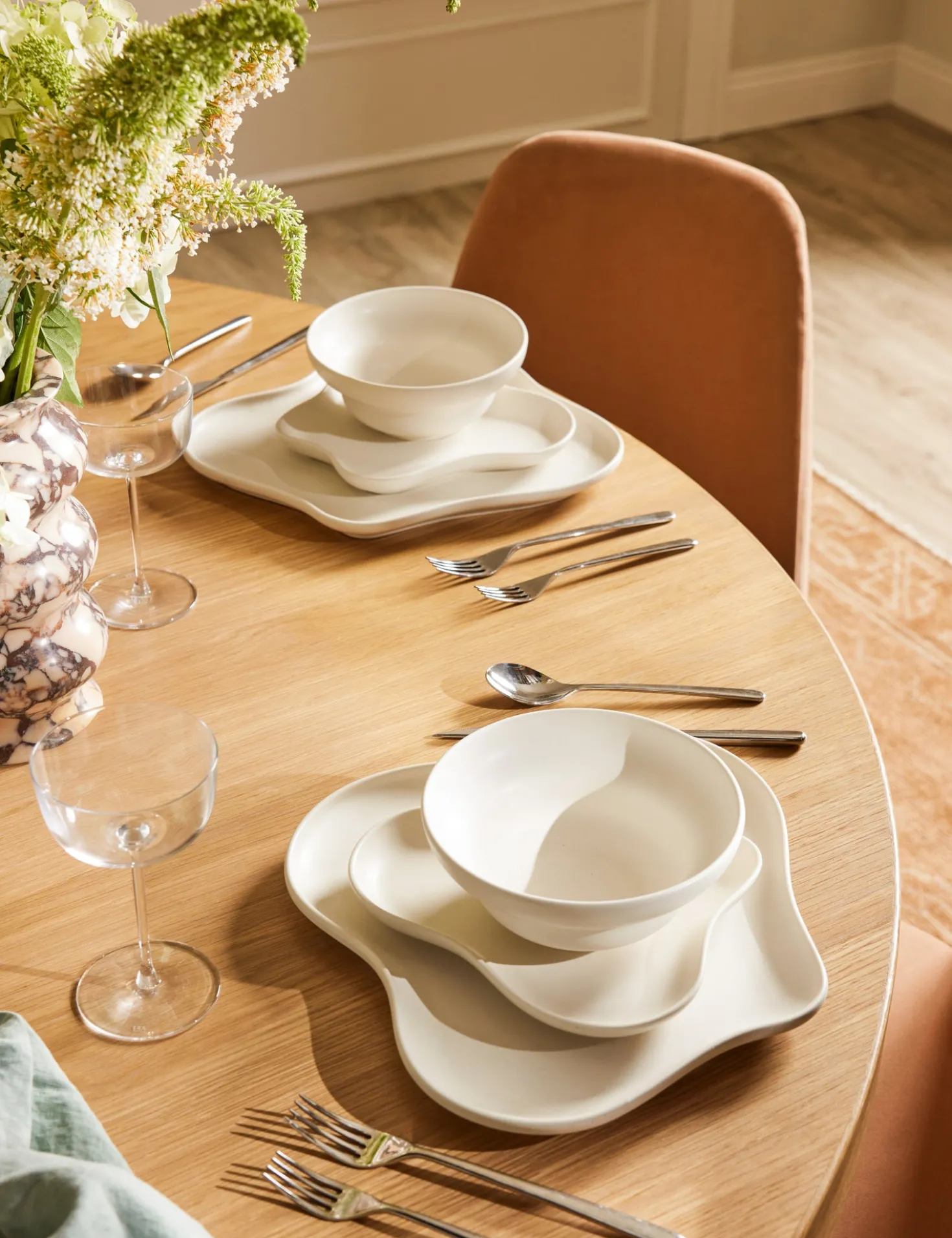 Dew Drop Dinnerware Collection by Lolly Lolly Ceramics
