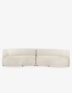 Diaz Indoor / Outdoor Curved Sectional Sofa