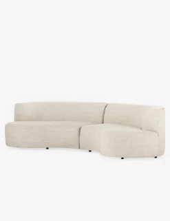 Diaz Indoor / Outdoor Curved Sectional Sofa