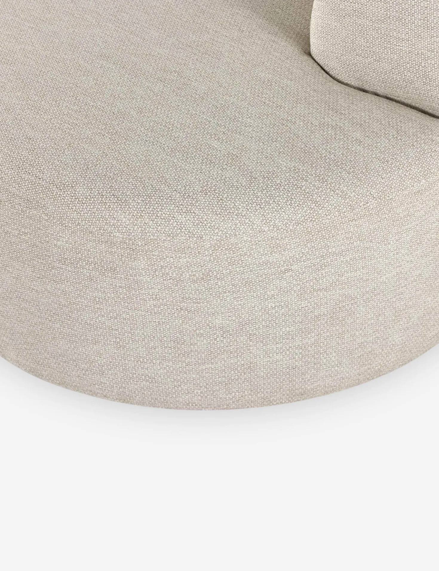 Diaz Indoor / Outdoor Curved Sectional Sofa