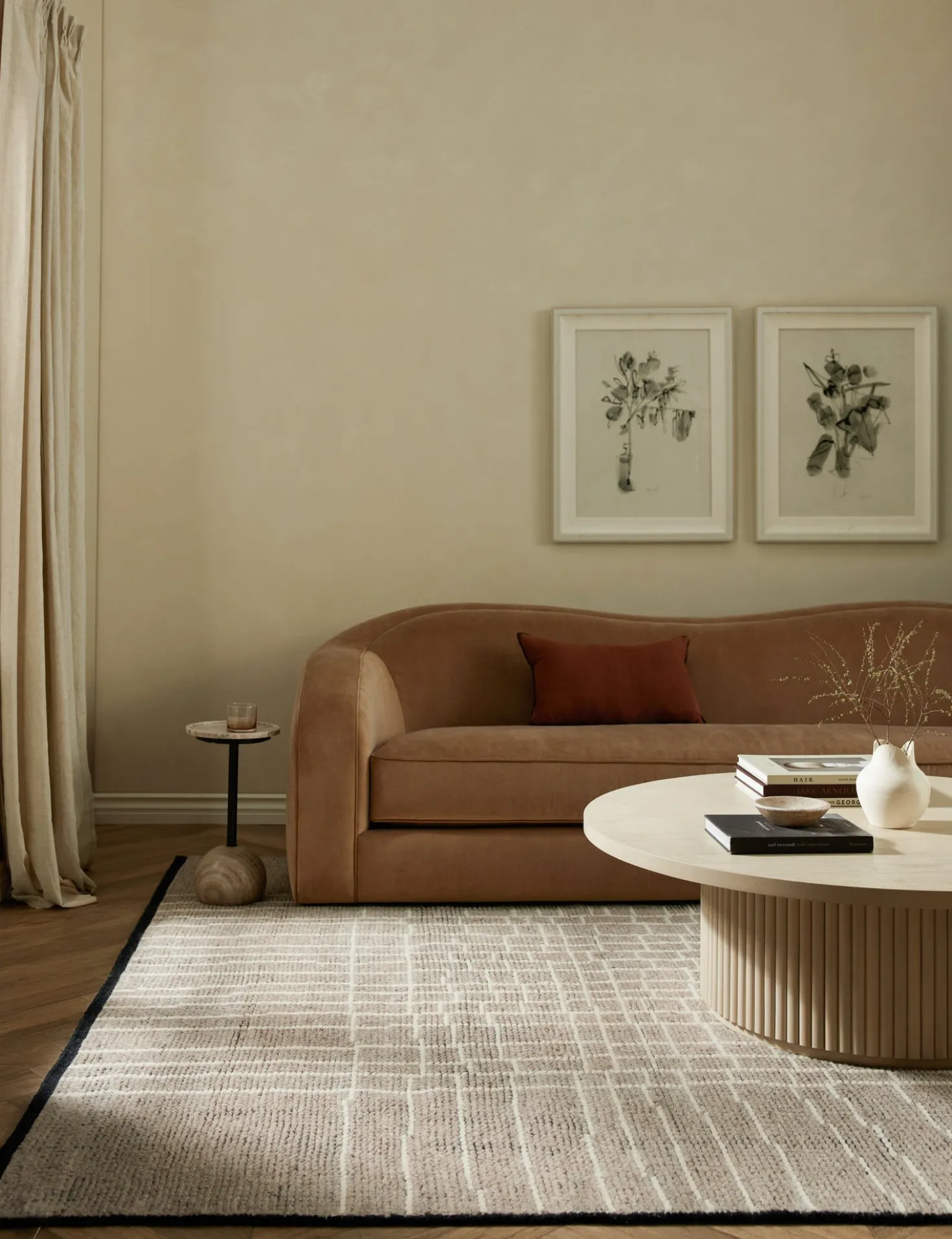 Diora Moroccan-Style Hand-Knotted Wool Rug