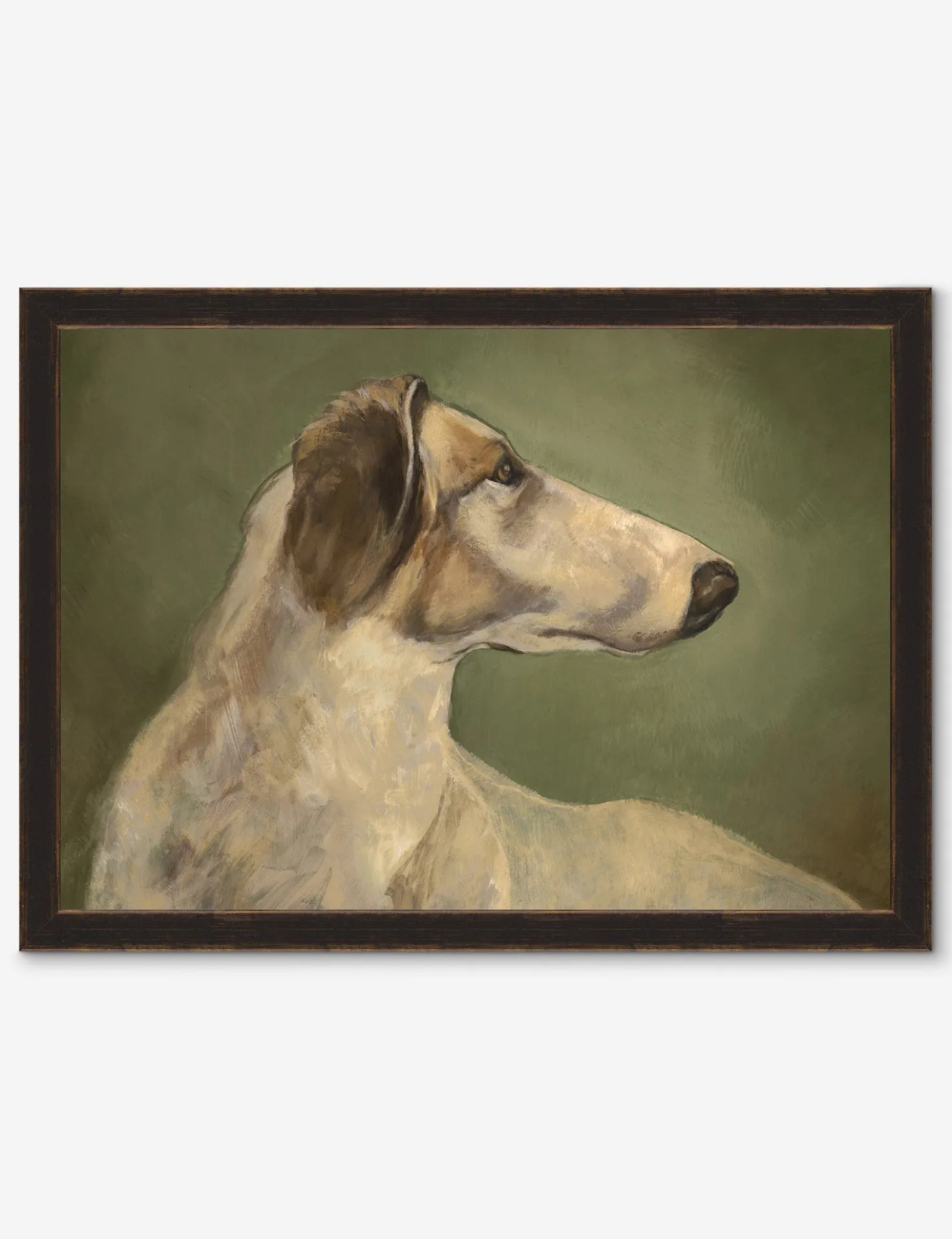 Dog I Wall Art by Heidi Caillier