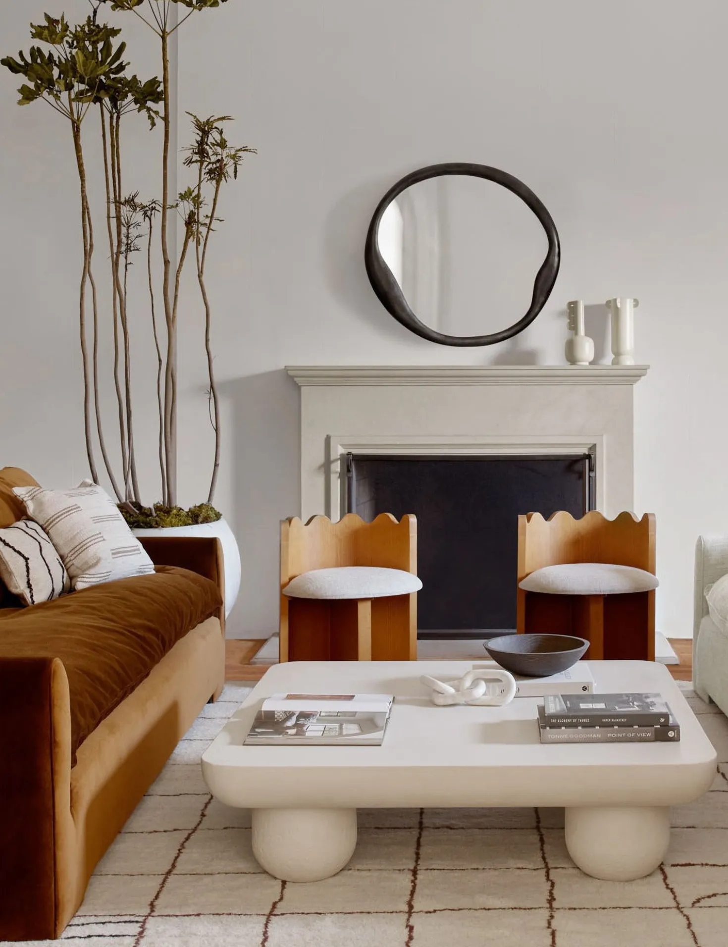 Doreen Round Mirror