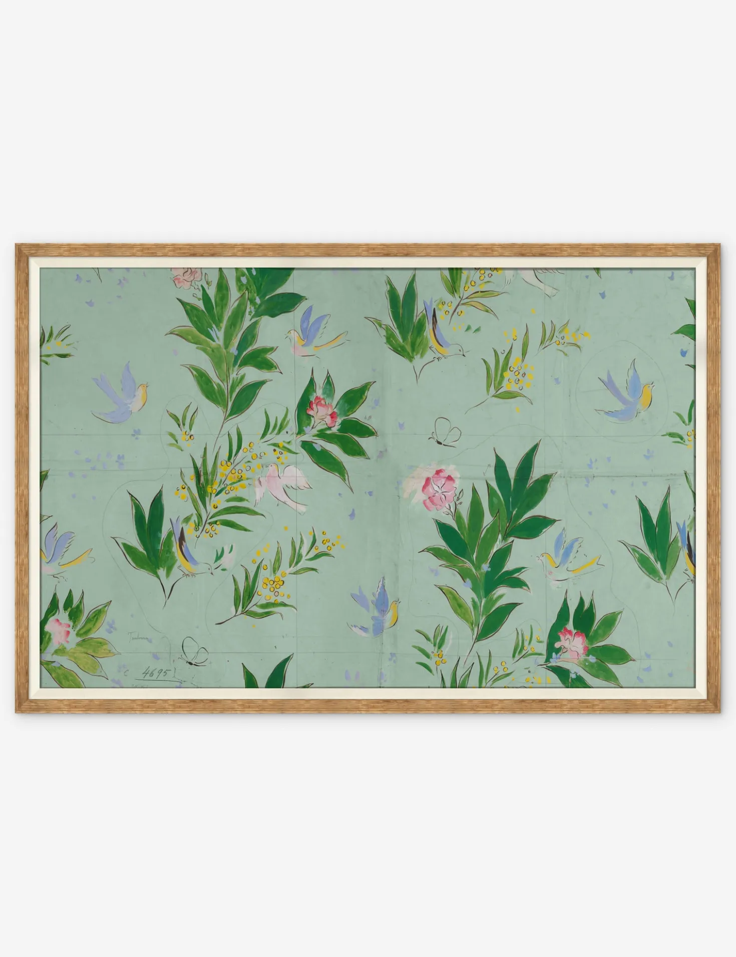 Doves Print by Paule Marrot