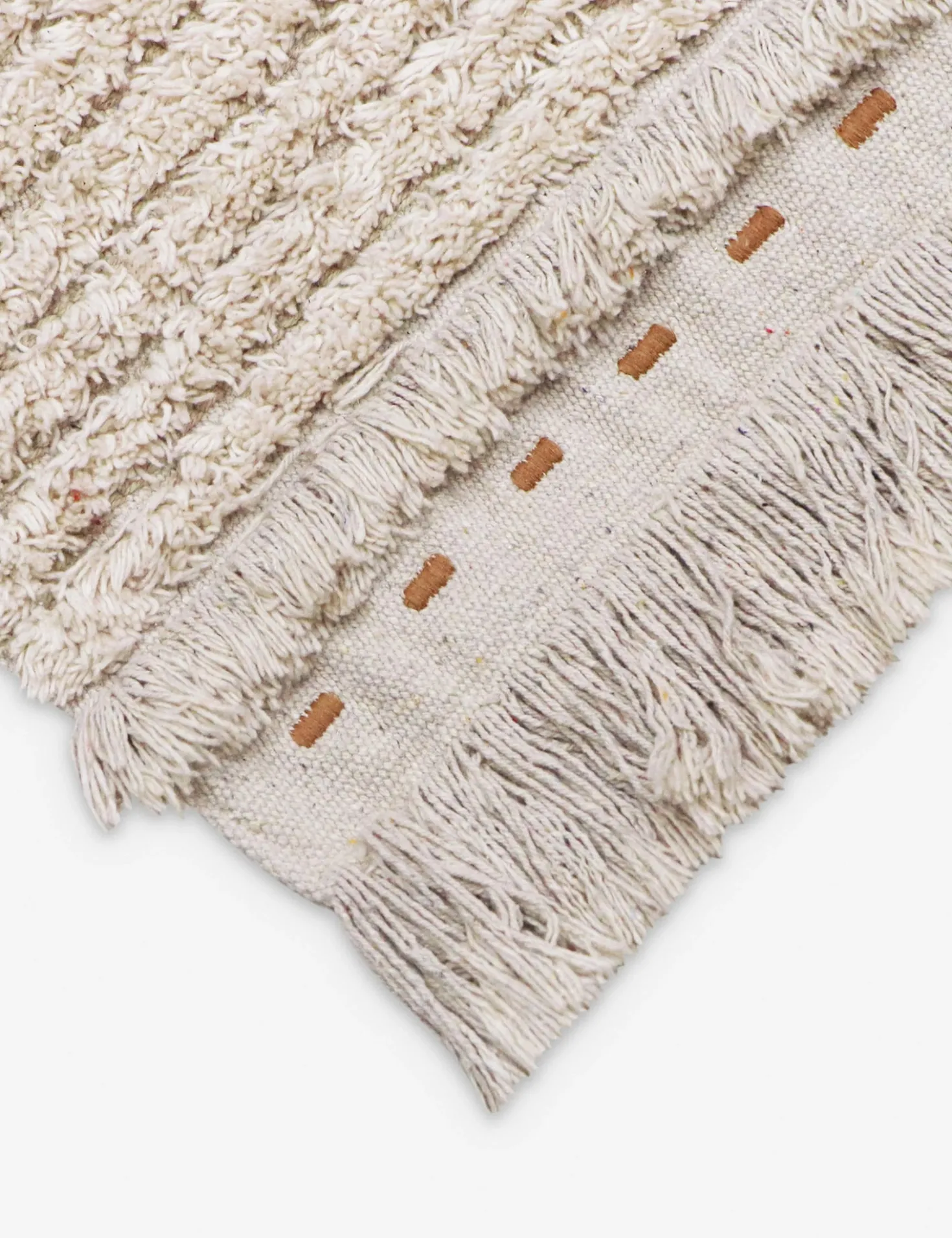 Duetto Reversible Washable Rug by Lorena Canals