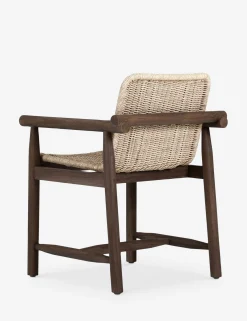 Dume Indoor / Outdoor Dining Arm Chair by Amber Lewis x Four Hands
