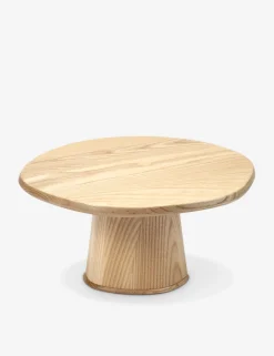 Dune Ash Wood Cake Stand by Kelly Wearstler x Serax