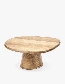 Dune Ash Wood Cake Stand by Kelly Wearstler x Serax