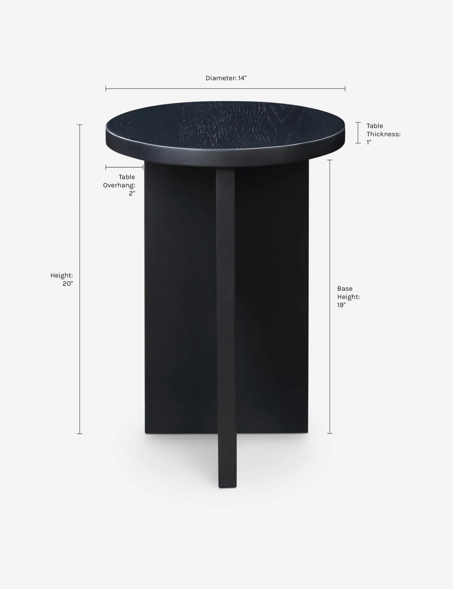 Durante Round Side Table