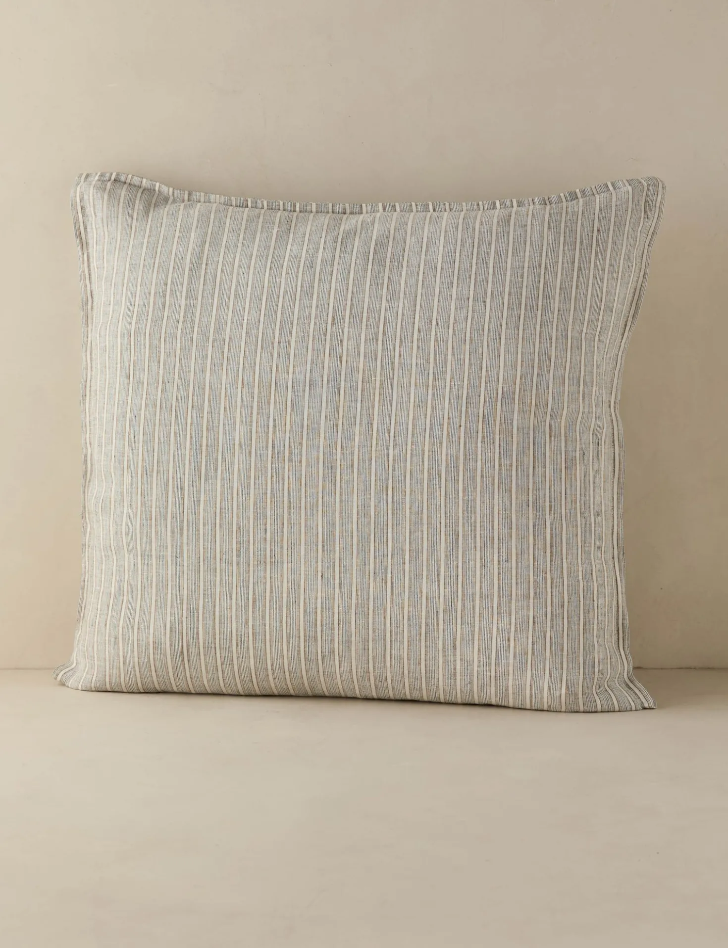Eadlin Striped European Flax Linen® Sham