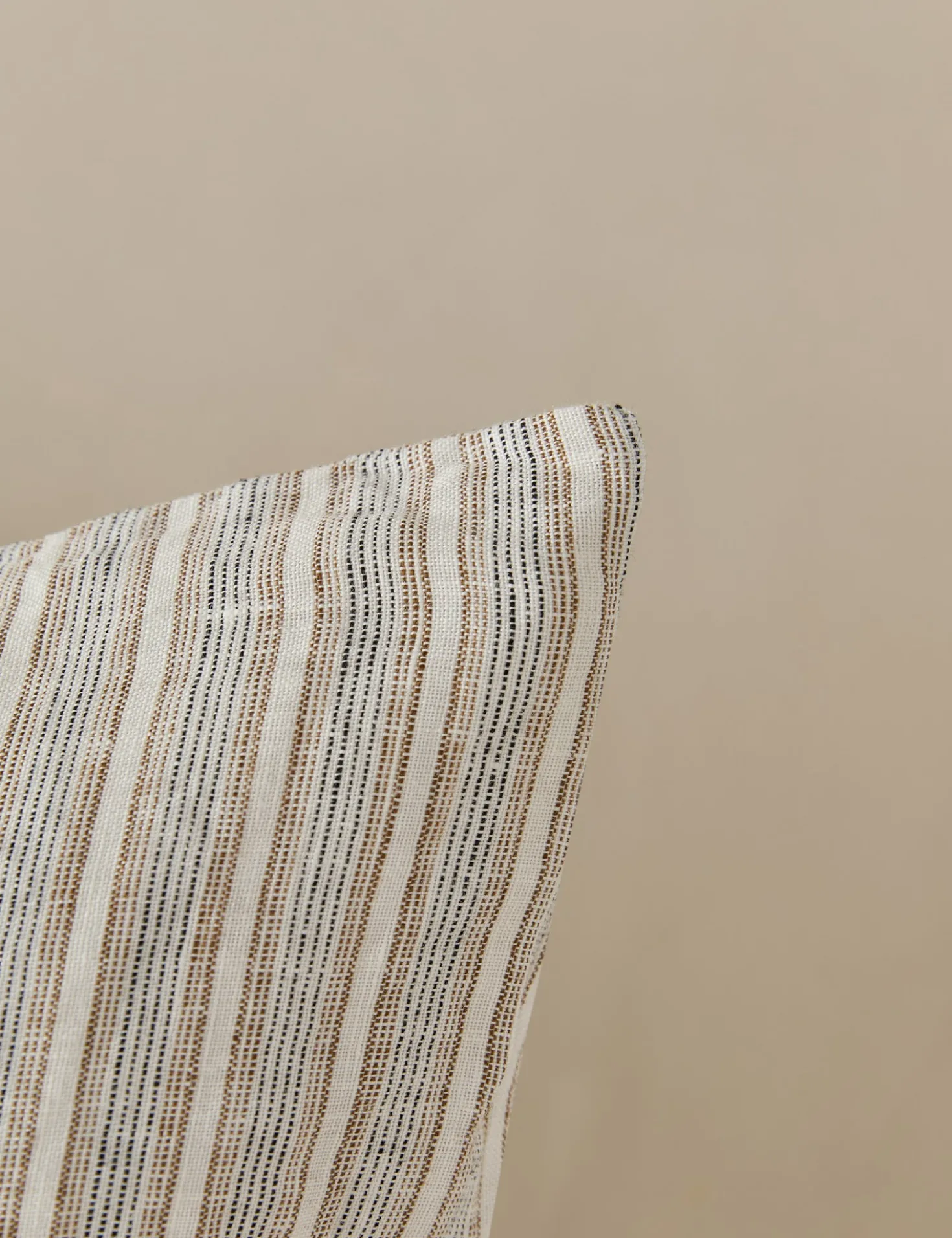 Eadlin Striped European Flax Linen® Sham