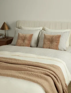 Eadlin Striped European Flax Linen® Sheet Set