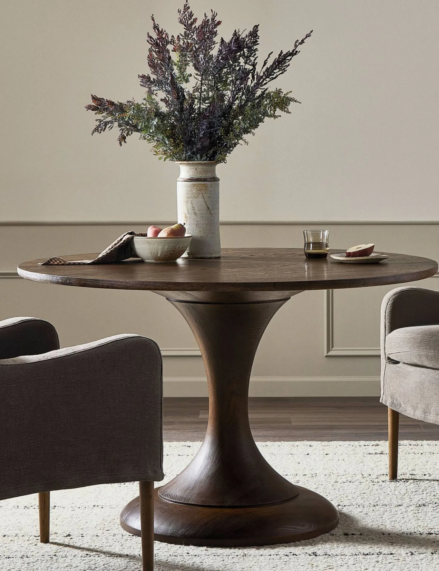 Eastman Round Dining Table by Amber Lewis x Four Hands