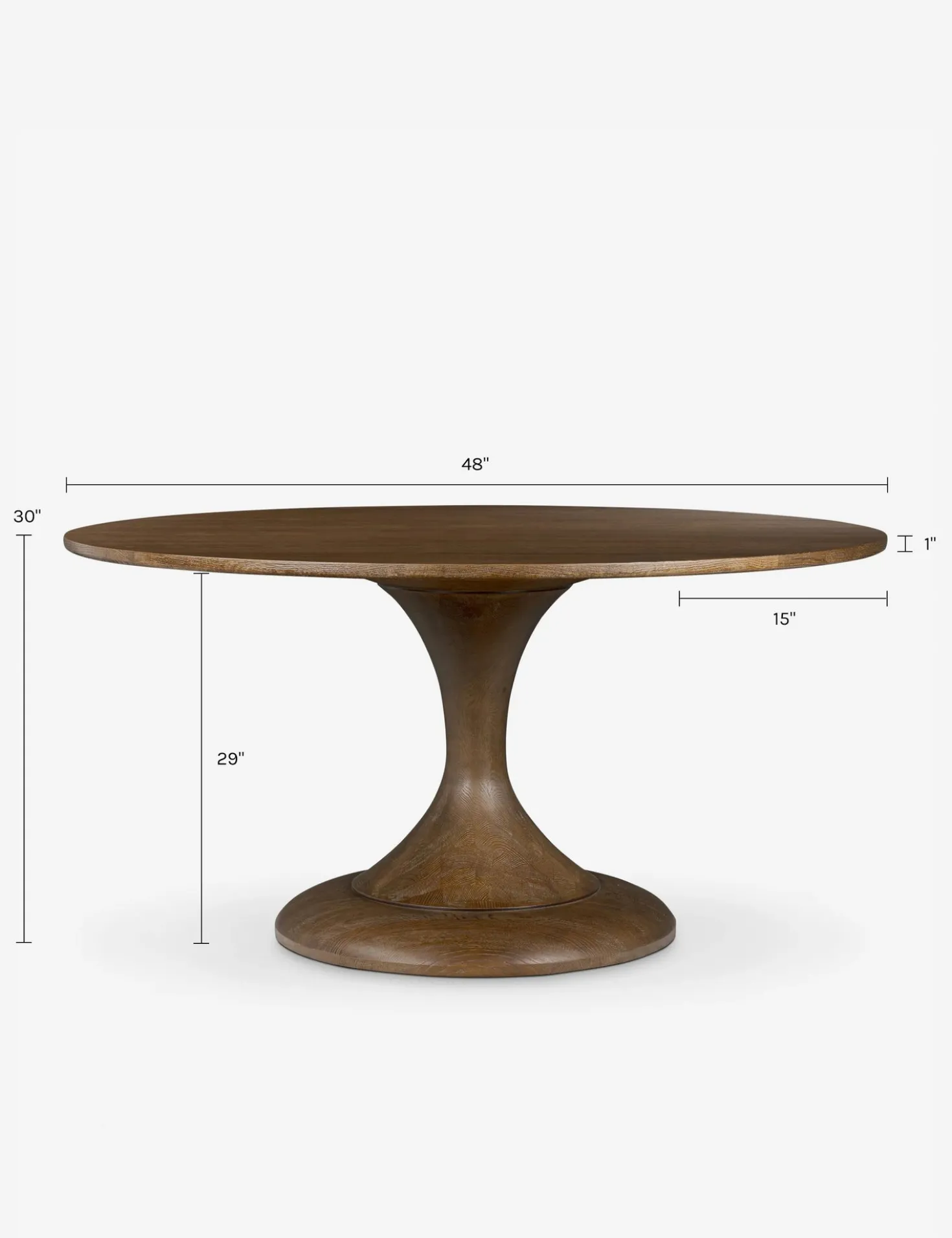 Eastman Round Dining Table by Amber Lewis x Four Hands