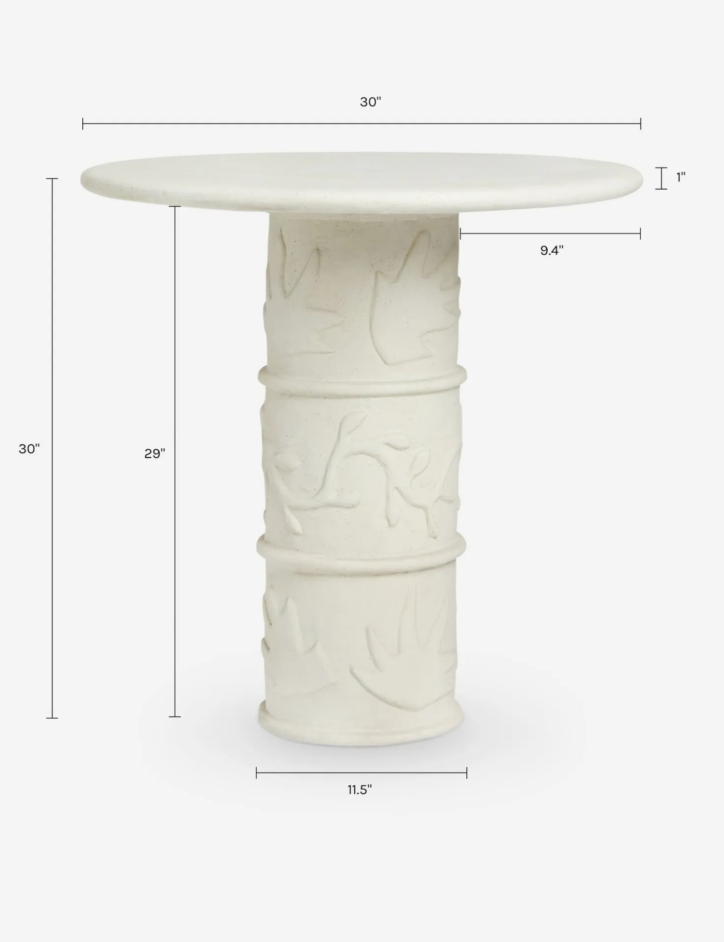 Eevi Indoor/ Outdoor Bistro Table by Sarah Sherman Samuel