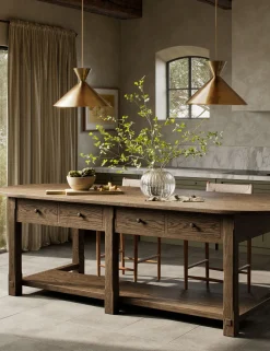 Elise Kitchen Island by Amber Lewis x Four Hands