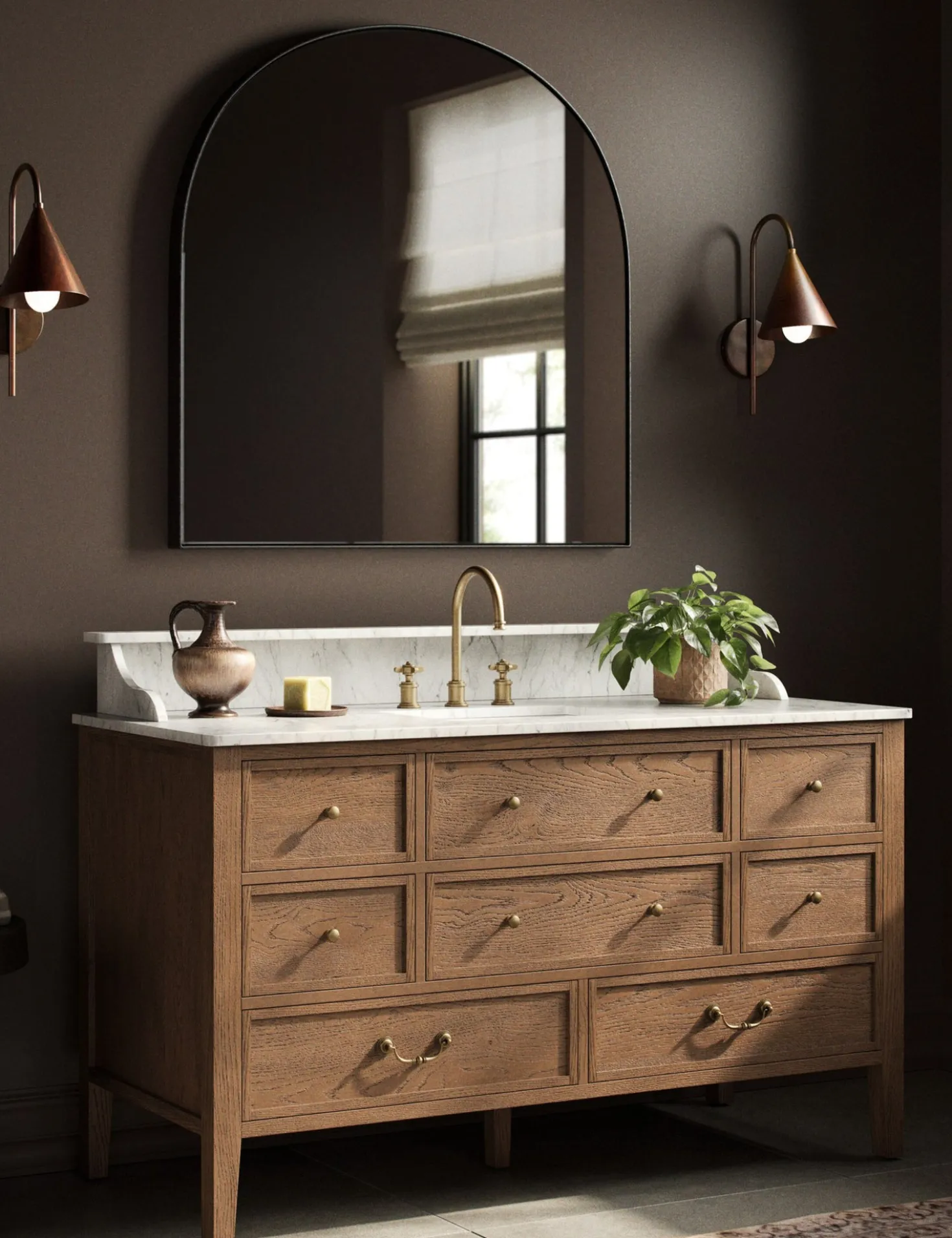 Elliston Bath Vanity by Amber Lewis x Four Hands