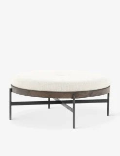 Emile Round Ottoman