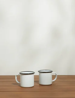 Enamelware Mug (Set of 4) by Crow Canyon