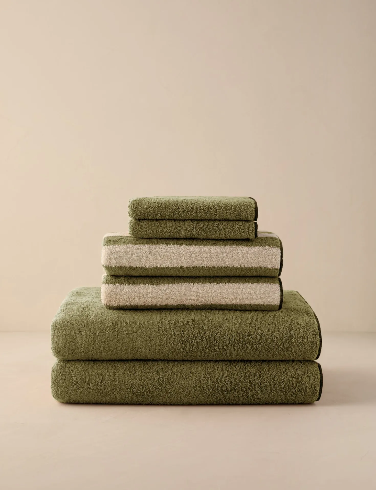 Enzo Organic Cotton Towel Mixed Set by Sarah Sherman Samuel