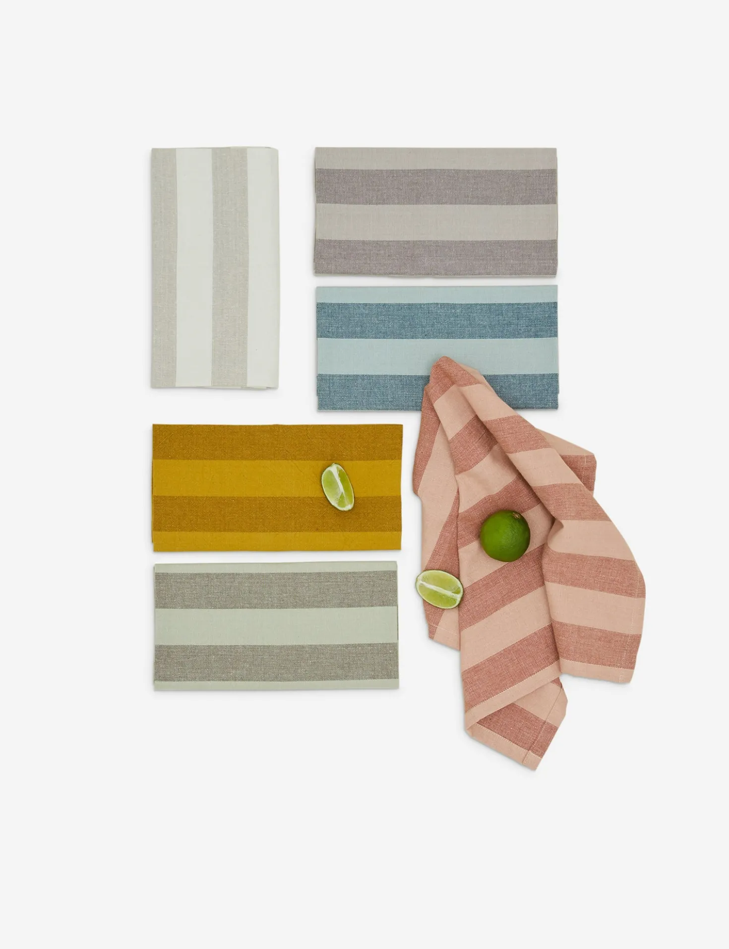 Essential Striped Table Linens by Hawkins New York