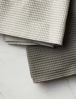 Essential Waffle Kitchen Towels (Set of 2) by Hawkins New York