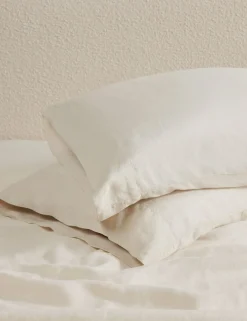Essie Hemp Pillowcases (Set of 2) by Sarah Sherman Samuel