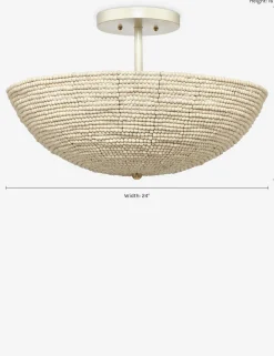 Essie Semi-Flush Mount Light