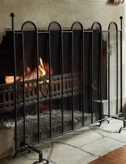 Este Fireplace Screen by Sarah Sherman Samuel