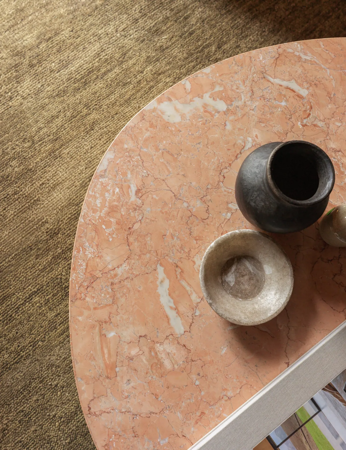 Faas Round Marble Coffee Table