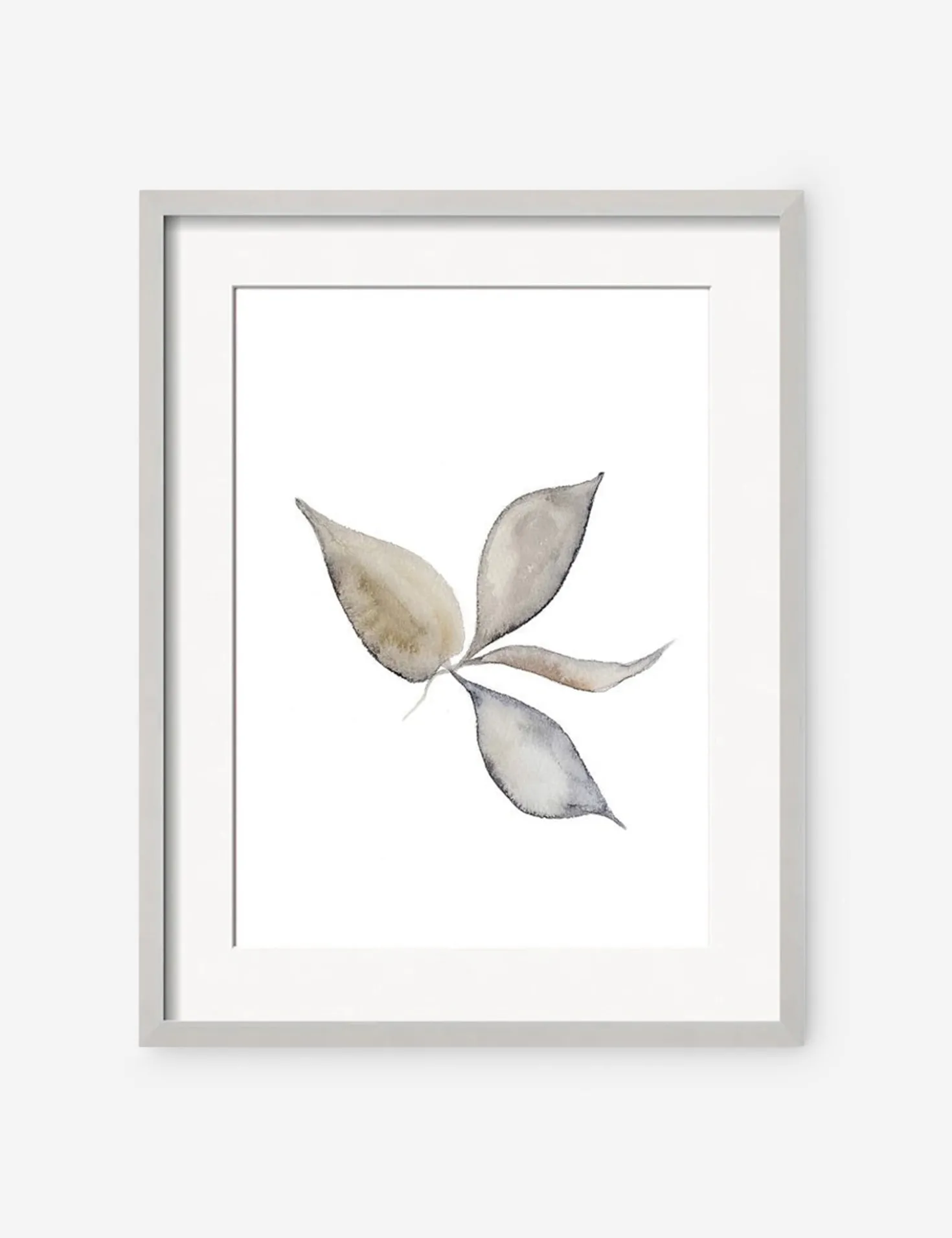 Faded Leaves Print by Céline Nordenhed