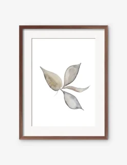 Faded Leaves Print by Céline Nordenhed