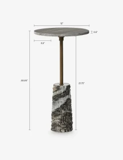 Fallow Round Side Table